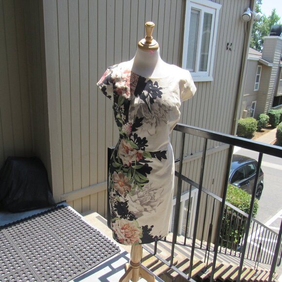 #149  NEW WOMEN'S COTTON STYLE DRESS BY PHASE EIGHT  (SIZE 14US / 18UK) - Picture 1 of 3